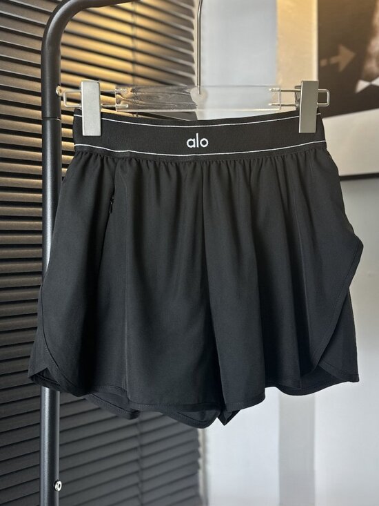 ALO Yoga Pants - 🏋️Alo Match Point Shorts Black Sporty and Casual Style